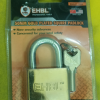 gold square padlock