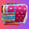 Colorful Pink color Cotton Batik 3 Pcs For Women