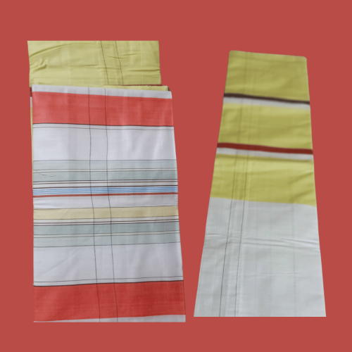 Premium Cotton Lungi - Deluxe Quality | 100% Mercerized Cotton